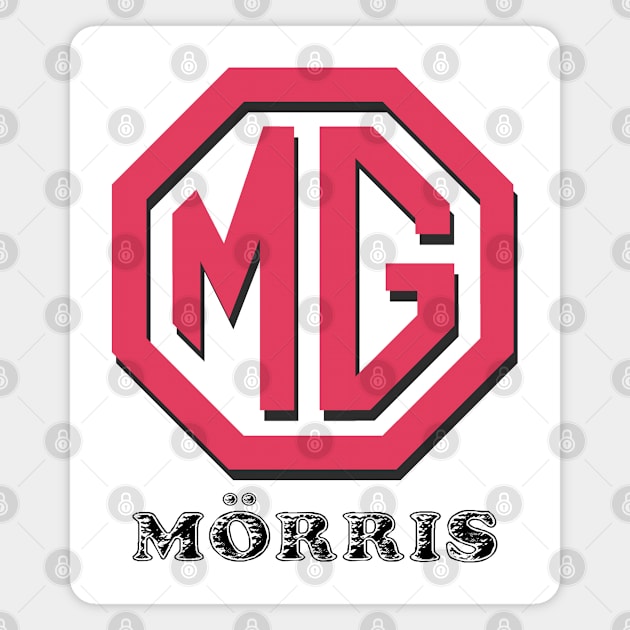 MG - Morris Garages Magnet by amigaboy